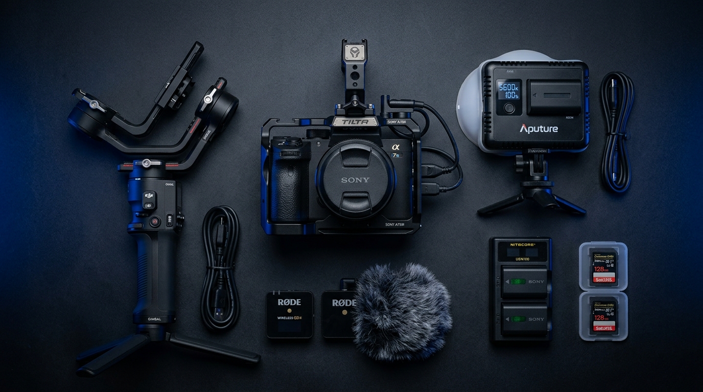 Equipo audiovisual profesional de Not Normal Studio